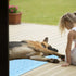 Dog Cooling Mat Washable Ice Silk Cooling Mat for Dogs Waterproof Bottom Summer Sleeping Pad Self Cooling Pad Blanket for Pets (40x28 in, Light Bl...