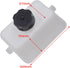 JRL Mini Bike Gas Tank for 43 47cc 49CC Quad ATV Mini Dirt Pit Bike Pocket Rocket Scooter...