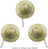 3Pcs Chicken Hats for Hen Small Animal Straw Hat Helmet for Real Chickens 3.1 Inch Mini Hamster Pet Chicken Top Hat with Adjustable Elastic Chin S...