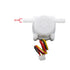 1/4" Water Flow Sensor Food-Grade Switch Hall Effect Flowmeter Fluid Meter Counter Connect Hosepipe 0.5-3L/min (Pack of 2?...