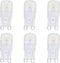 Hyuduo 6Pcs G9 LED Light Bulbs, Bi Pin Base Dimmable 3W Energy Saving 360 Degree Light Light Bulb for Chandelier Ceiling Lamps and Pendant Lamps H...