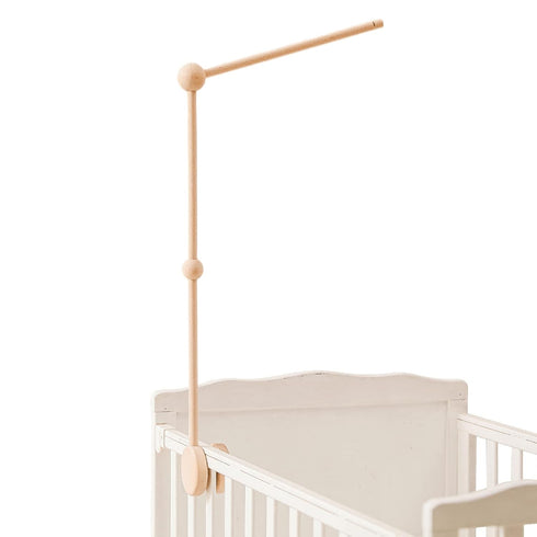 Baby Crib Mobile Arm,HBM Wooden Mobile Arm for Crib Mobile Hanger for Crib Baby Girl Nursery Decor...