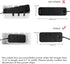 Cable Management Box by Baskiss, 12x5x4.5 inches, Wood Lid, Cord Organizer for Desk TV Computer USB Hub System to Cover and Hide & Power Strips & ...