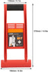 Drywall Carrier, Drywall Carrying Handle Lift and Carry Panel Mover with 176 lbs Load, Plastic Panel Carrier Tool for Plywood, Glass Board, Plaste...