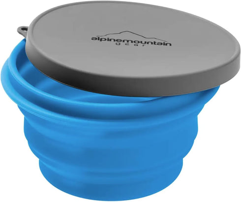 Collapsible Silicone Bowl (Large (Blue))...