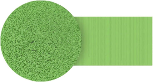Kiwi Green Crepe Paper Roll - 81' (1 Count) - Great for Stunning DIY Crafts, Party Decor, and More...