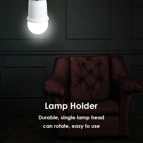 E26 Socket Extender, E26 to E26 Standard Medium Base, 2.56 inch Extension Socket Adapter, Light Bulb Socket Extension, Lamp Holder Adapter?3 Pack?...