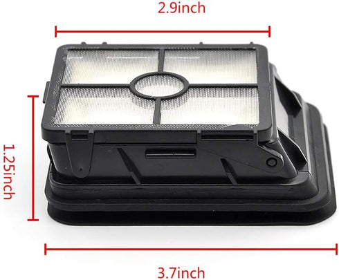 EZ SPARES 4pcs Replacement for 1785 1866 Cross Wave Vacuum Filter, Vacuum Cleaner Hepa Parts,Replaces Part # 1608684,for Multi-Surface Cleaner Ser...