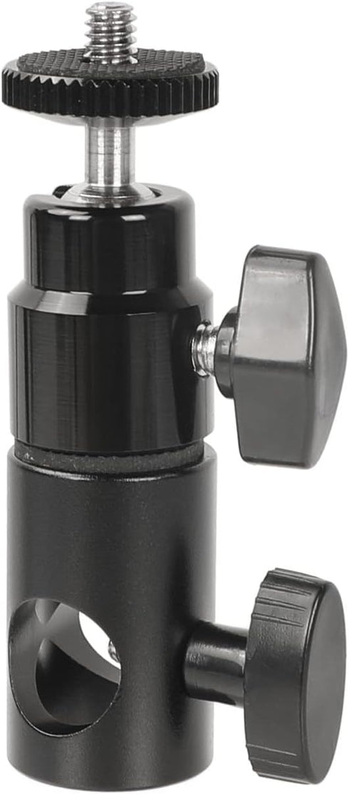 CAMVATE Light Stand Mount Articulated 1/4''-20 Mini Ball Head for Monitor/LED light - 1952...
