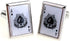 Ace of Spades White Card Poker Gambling Casino Pair of Cufflinks in a Presentation Gift Box & Polishing Cloth...