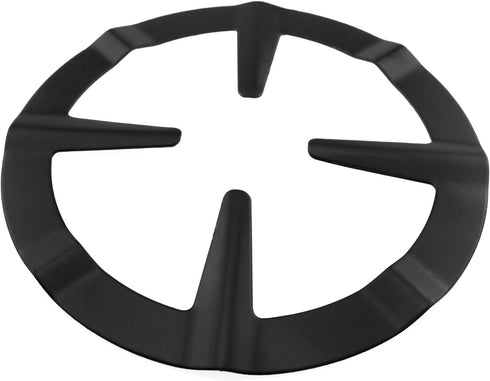 E-outstanding Multifunctional Cast Iron Wok Support, Black, 13.3cm...