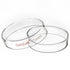 stonylab Glass Petri Dish, 75x15 mm Autoclavable Borosilicate Glass Cell Culture Dish Petri Dish with Clear Lid for Laboratory...