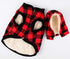 Tineer Large Dog Clothes Pet Sweater Dog Grid Clothing Warm Removable Puppy Cute Hooded Coats Plaid Jacket Hoodies 6 Sizes (S, Red)...