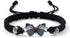 Fuqimanman2020 Colorful Butterfly Charm Bracelet String Handmade Woven Adjustable Braided Rope for Couple Women Friendship BFF Party Family Jewelr...