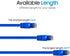 Cmple - Cat5e Ethernet Cable 7 ft, 350 MHz UTP Cat 5e Ethernet Patch Cord, 1Gbps Network LAN Cables, RJ45 Connectors, Compatible with Laptop, Mode...