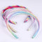 Rainbow Headbands 8 Pcs Sweet Hairband Children Head Bands For Girls Sequin Printed Heart Mermaid Headband Kids Hair Piece...