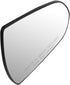 DNA Motoring OEM-MG-0018 87621F3050 Factory Style Right Side Mirror Glass w/Convex Spotter Compatible with 17-19 Elantra...
