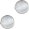 button covers for mens shirts button cover cufflinks cat eye button cover Diameter 1.75cm (silvery White Diameter 1.75cm)...