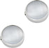 button covers for mens shirts button cover cufflinks cat eye button cover Diameter 1.75cm (silvery White Diameter 1.75cm)...
