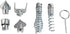 Drain Cleaning Tool Kit, Drain Cleaning Pipeline Accessories Drain Cleaner Attachment Set Suitable for Clearing Pipes and Drain Pipes Cleaning...
