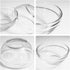 SZUAH 3.5 Inch Small Glass Bowls 12 Pack Prep Bowls Serving Bowls 4.5 OZ Microwavable Stackable Clear Glass Bowl for Kitchen, Dessert, Dips, Nut a...