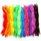 Pipe Cleaners Craft Chenille Stems with Bumps 100 pcs Multicolour Chenille Stems Pipe Cleaners Handmade DIY Art Craft Material...
