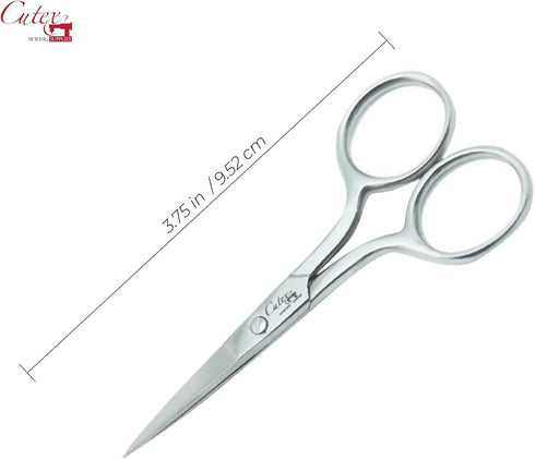 Cutex 3-3/4" Straight Sewing & Embroidery Scissors/Thread Trimmers...