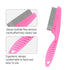 Self Cleaning Slicker Brush - Dog Cat Bunny Pet Grooming Shedding Brush - Easy to Remove Loose Undercoat - Pet Massaging Tool Suitable for Pets wi...