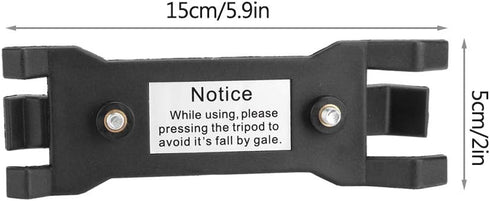 Outdoor Camera Tripod Umbrella Holder Clip Clamp Bracket Stand Photography Accessory for Camera...
