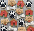 Dog Face Cookie Cutter, 4" Made in USA by Ann Clark...