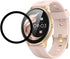 [2 Pack Black Screen Protector Frontier Protective Protector for AGPTEK LW11 Smartwatch...