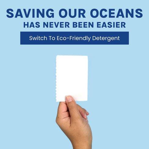 Blue Water, Laundry Detergent Sheets - Earth Breeze Costs 70% More Than Us!...