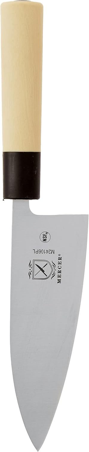 Mercer Culinary Asian Collection Deba Knife with NSF Handle...