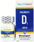 Superior Source Children’s Vitamin D3 400 IU, Under The Tongue Quick Dissolve MicroLingual Tablets, 100 Count, Promotes Strong Bones and Teeth, Im...