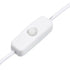 MECCANIXITY USB Cable with 501 ON/Off Switch, USB Male to Micro USB Male Power Cable 100cm for Digital Equipment LED Desk Lamp LED Strip White Pac...