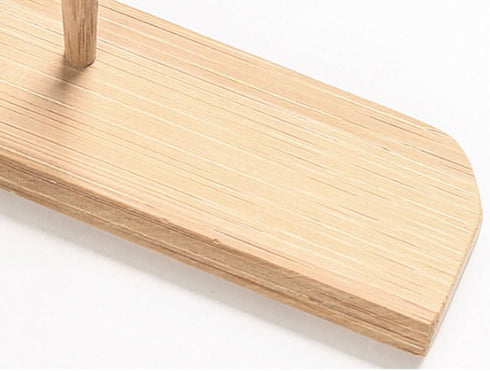 Hemoton Dough Scraper Dough Scraper Dough Scraper 4pcs Crepe and Pancake Spreader Wooden T-shape Crepe Pancake Maker Utensils Spreading Bakery Too...