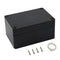 LeMotech Junction Box IP65 Waterproof Project Box Dustproof ABS Plastic Electrical Boxes Universal Enclosure for Electronic Black 3.93x 2.68x 1.97...