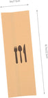 100pcs Kraft Paper Cutlery Set Kraft Paper Silverware Bags Dinner Table Decor Disposable Cutlery Utensil Holder Disposable Fork Wedding Disposable...