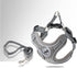 Dog Harness with Leash Set, No Pull Dog Harnesses with Breathable Padded Puppy Harness for Small Dogs Training and Running(XS, Gray)...
