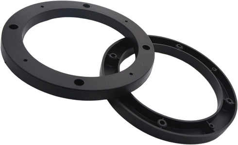 PENCK 5" Universal Black Speaker Spacers Plastic Spacer Rings Adaptor Ring Mounting Bracket for Auto Car 2pcs...