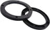PENCK 5" Universal Black Speaker Spacers Plastic Spacer Rings Adaptor Ring Mounting Bracket for Auto Car 2pcs...