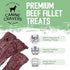 Canine Cravers Single Ingredient Dog Treats – Human Grade Air Dried Hypoallergenic Pet Food – Grain, Gluten, and Soy Free – 100% All Natural (Prem...