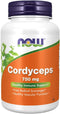 NOW Supplements, Cordyceps (Cordyceps sinensis)750 mg, Healthy Immune Support*, 90 Veg Capsules...