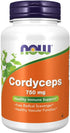 NOW Supplements, Cordyceps (Cordyceps sinensis)750 mg, Healthy Immune Support*, 90 Veg Capsules...
