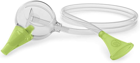 Nosiboo Eco Baby Nasal Aspirator/Nose Sucker - Silent, Portable Nose Cleaner - Mouth-Operated Nose Suction Power...