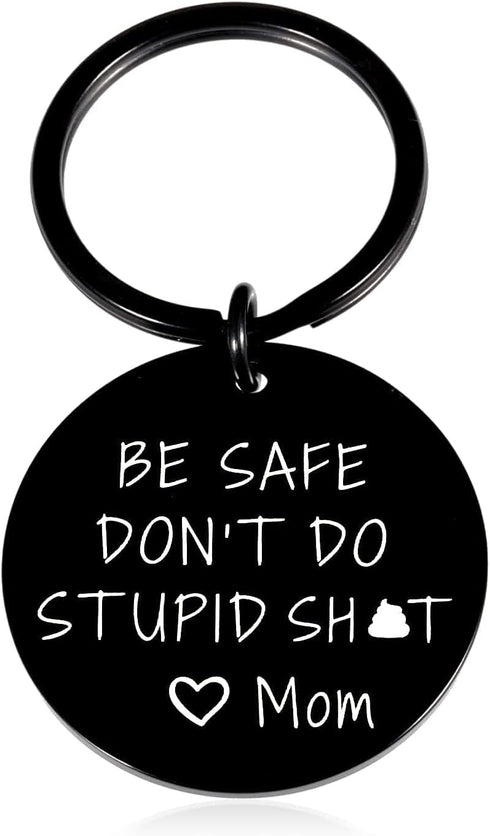 Dorm Room Essentials for Guys Boys, Don't Do Stupid Shitkeychain, College Dorm Essential for Teens, Top Gifts for College Students Him Her 14 16 1...
