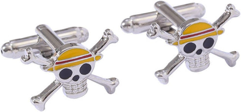 Anime One Pice Skull Cuffliks for men...