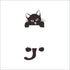 Decaltor Cat Wall Stickers Light Switch Decor Decals Art Mural Baby Nursery Room...