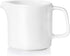 ONTUBE Ceramics Creamer,Porcelain Coffee Milk Creamer Pitcher with Handle for Home and Kitchen - 10 oz (White)...