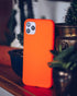 FELONY CASE - iPhone 11 Pro Case - Neon Orange Silicone Phone Cover | Liquid Silicone with Anti-Scratch Microfiber Lining, 360° Shockproof Protect...